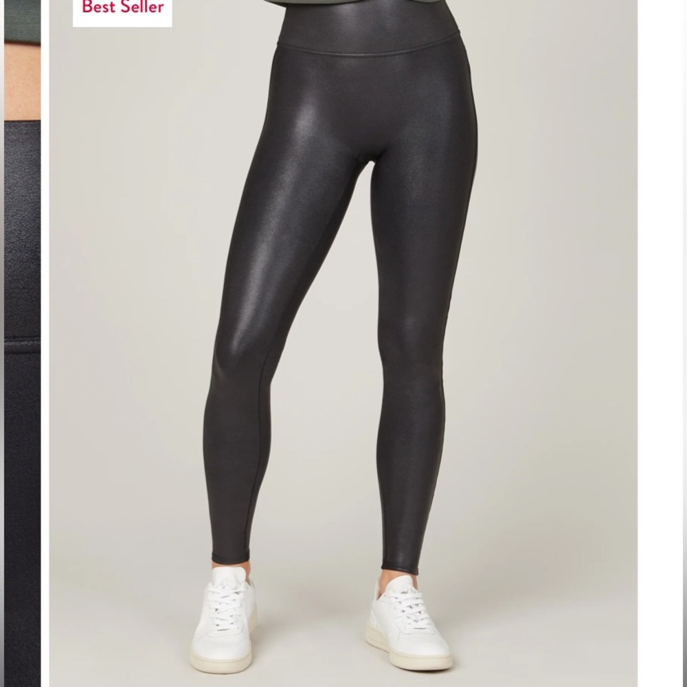 COPY - SPANX Women’s Faux Leather Black Leggings